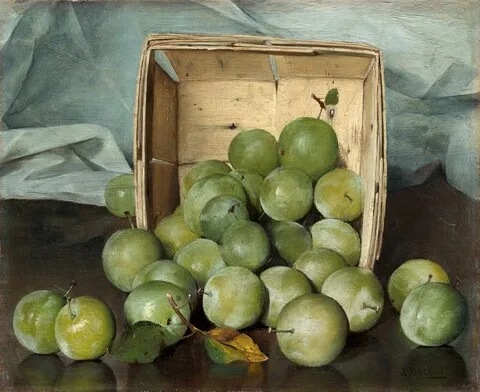 Joseph Decker, Green Plums