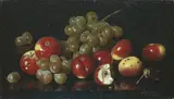 Joseph Decker, Still Life with Crab Apples and Grapes
