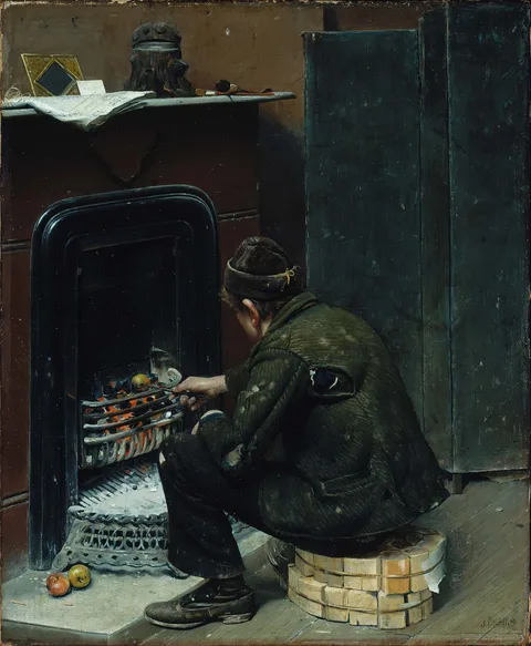 Joseph Decker, Roasting Apples