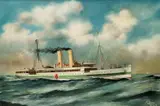 Alfred Jensen, HMHS ''St Denis''