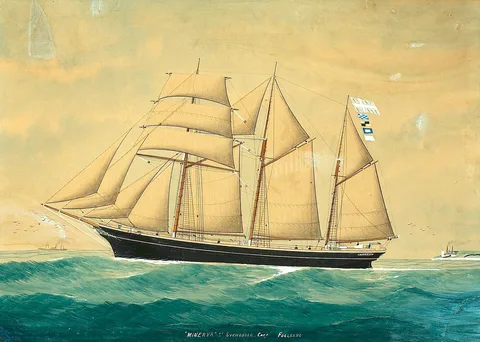 Alfred Jensen, Minerva af Svendborg.