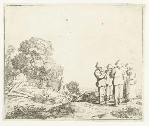 Pieter Molijn, Landschappen met figuren