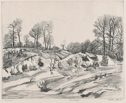 Mortimer Borne, Landscape