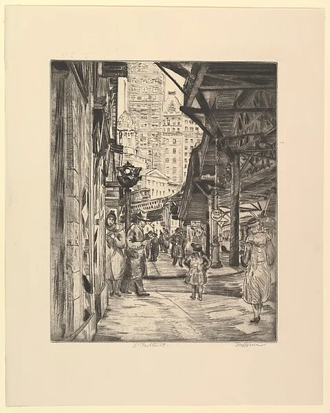 Mortimer Borne, L Fulton Street
