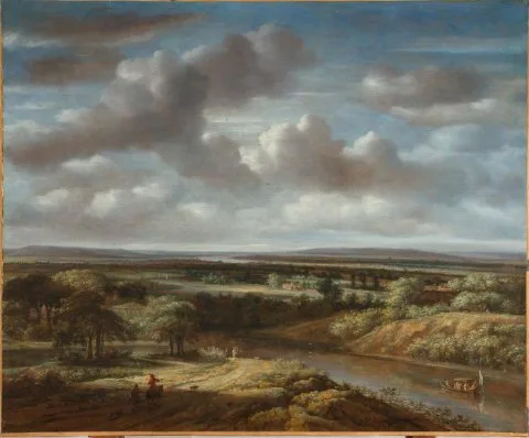 Philips Koninck, River Landscape