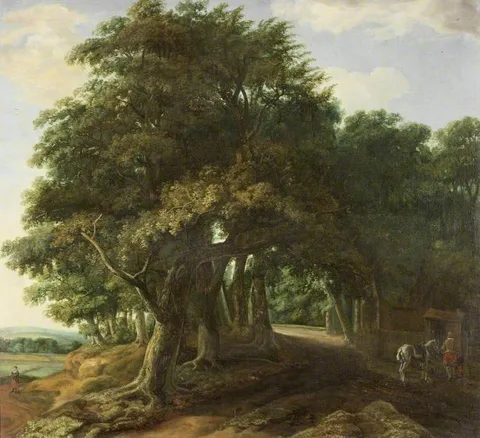 Philips Koninck, Landscape, the Edge of a Wood