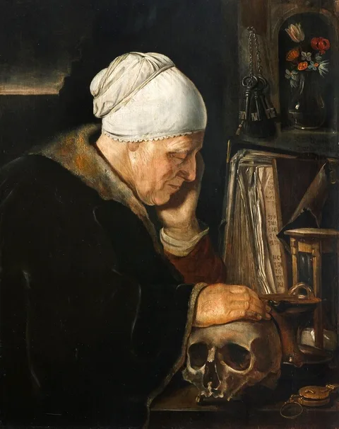 Philips Koninck, Scholar in his Studio