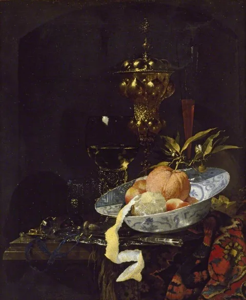Willem Kalf, Still Life with an oriental Rug
