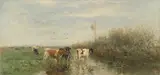 Willem Maris, Cows in a soggy meadow