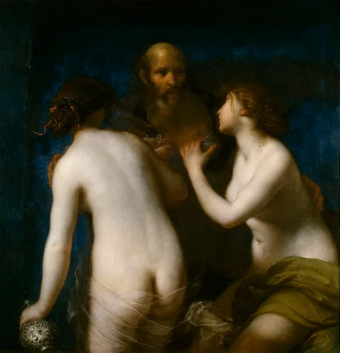 Francesco Furini, Lot and his Daughters