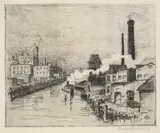 Bertha Jaques, Factories on the Chicago River