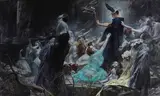 Adolf Hirémy-Hirschl, Souls on the Banks of the Acheron