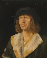 Hans Leonhard Schäufelein, Portrait of a Man