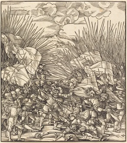 Hans Leonhard Schäufelein, Battle of Cividale