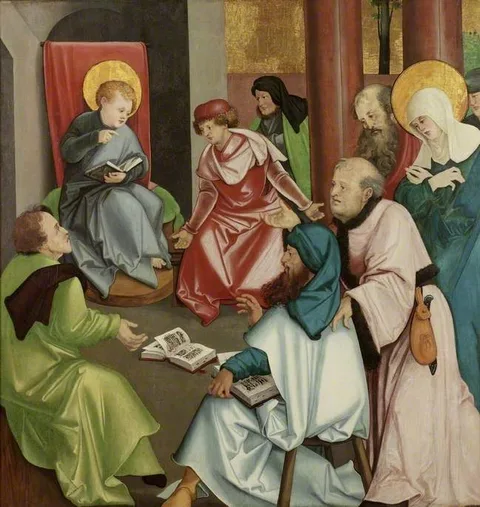 Hans Leonhard Schäufelein, Christ in the Temple
