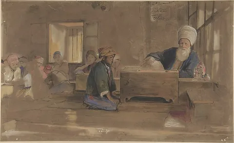 John Frederick Lewis, Arab School