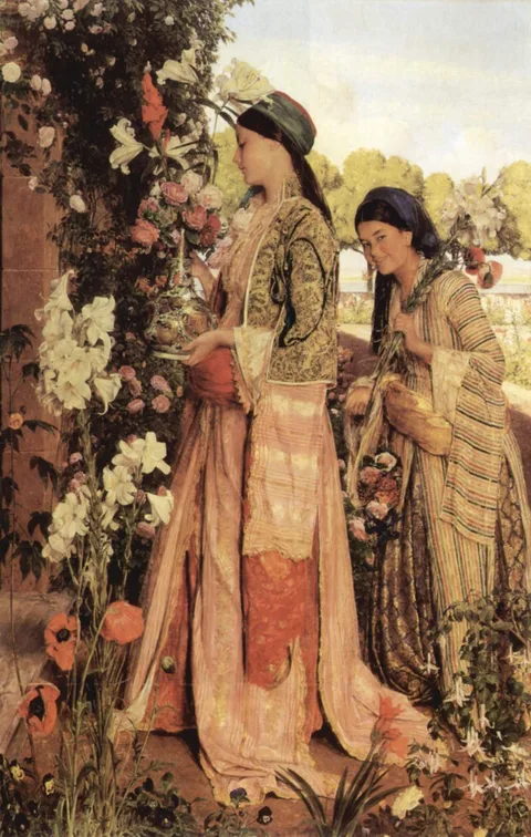 John Frederick Lewis, Lilium Auratum