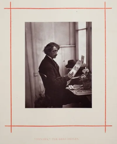 John Thomson, "Tickets" the Card-Dealer