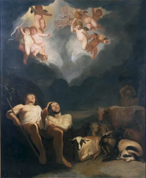 Abraham Willaerts, The Proclamation to the Shepherds
