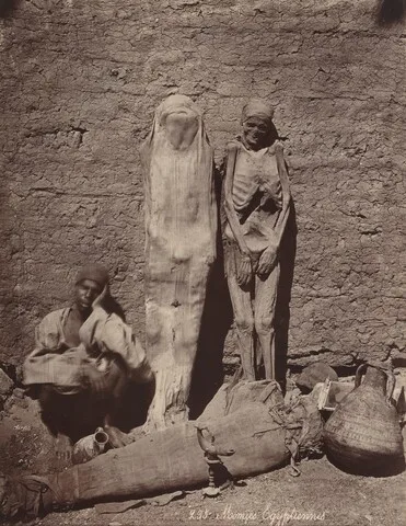 Félix Bonfils, Momies Egyptiennes (Egyptian Mummies)