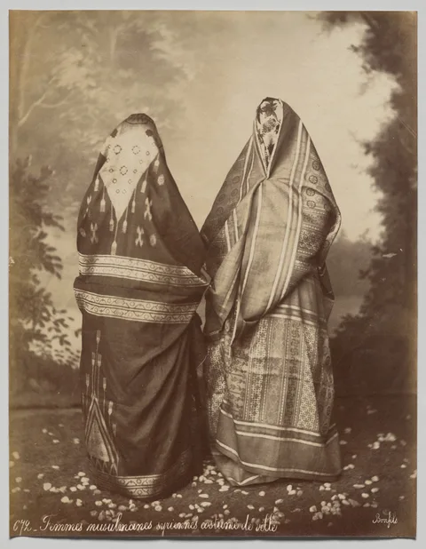 Félix Bonfils, Femmes musulmanes Syriennes à Beyrouth, Costume de Ville