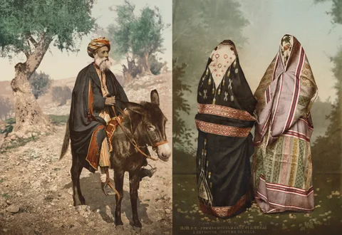 Félix Bonfils, Femmes musulmanes Syriennes à Beyrouth, Costume de Ville