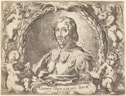 Johann Wilhelm Baur, Capricci di varie battaglie (Frontispiece)