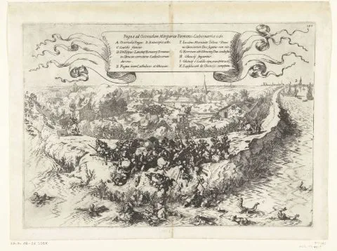 Johann Wilhelm Baur, Pugna ad Osteruelam, Margarita Parmensi Gubernatrice. 1567