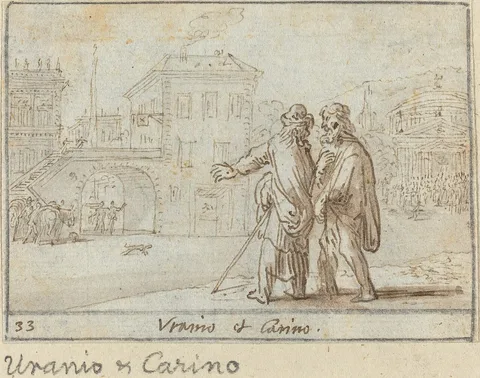 Johann Wilhelm Baur, Uranio and Carino
