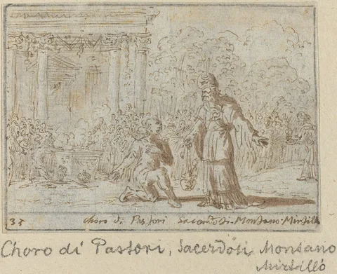Johann Wilhelm Baur, Chorus of Shepherds and Priests: Montano, Mirtillo