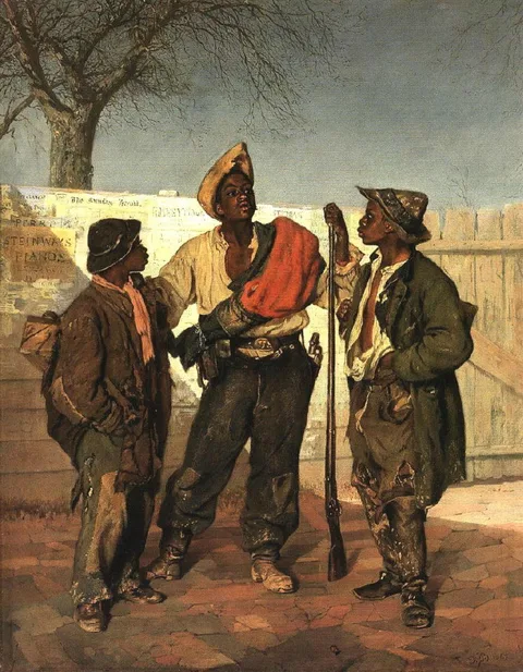 Frank Buchser, The volunteer’s return
