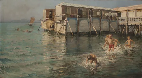 Vincenzo Caprile, Sea Baths (Guaglioni)