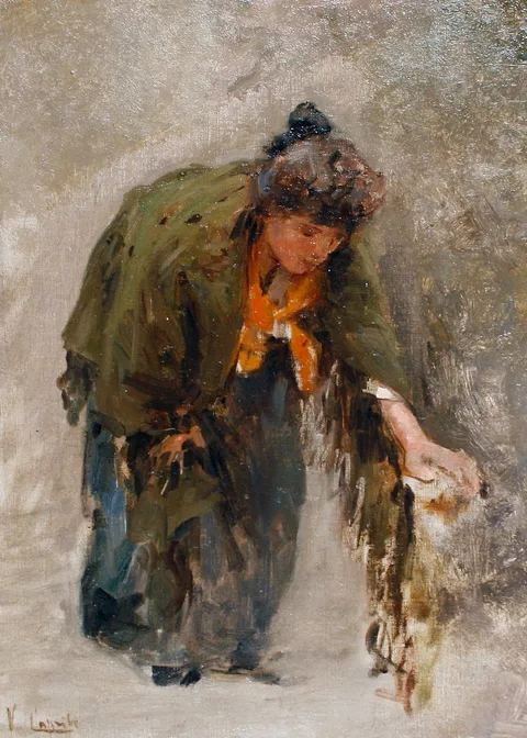 Vincenzo Caprile, Bending lady