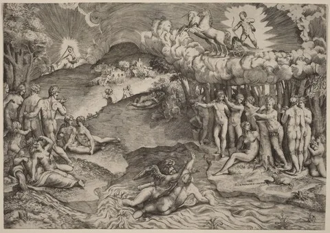 Giulio Bonasone, The Triumph of Love