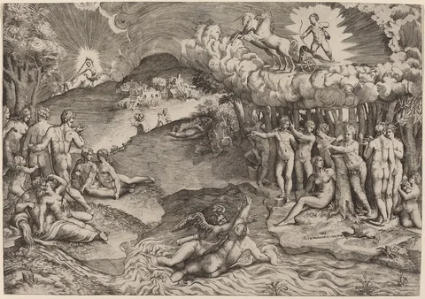 Giulio Bonasone, The Triumph of Love
