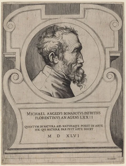 Giulio Bonasone, Michelangelo