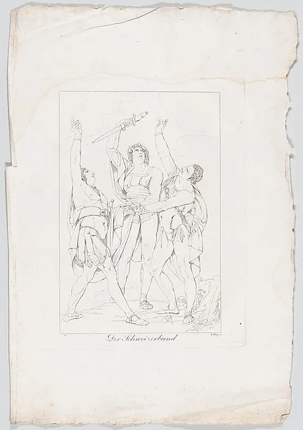 Franz Hegi, Der Schweizerbund (The Oath of the Rütli)