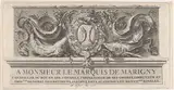 Pierre-Philippe Choffard, Coat of Arms of the Marquis de Marigny