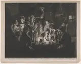 Valentine Green, A Philosopher Shewing an Experiment on the Air Pump