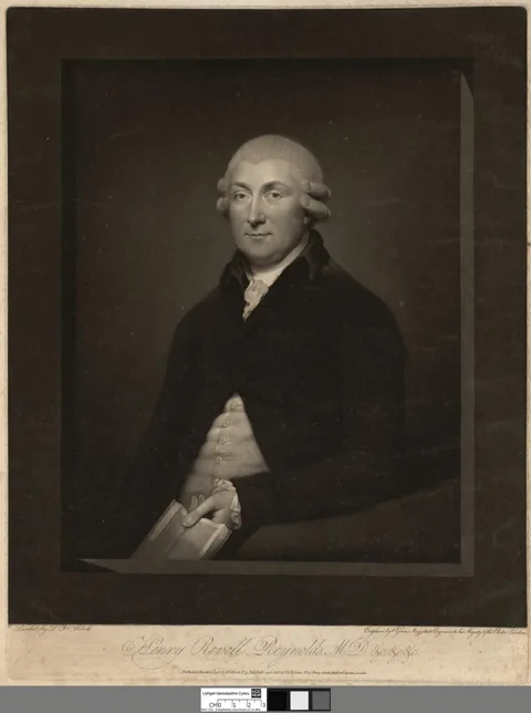 Valentine Green, Henry Revell Reynolds, M.D. &c, &c, &c