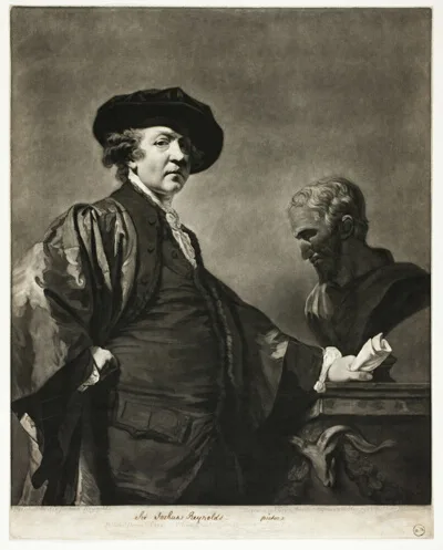 Valentine Green, Sir Joshua Reynolds