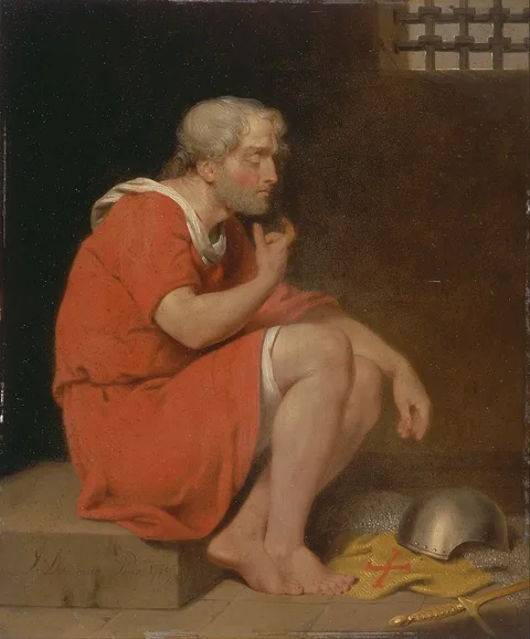 John Downman, Robert, Duke of Normandy, in Prison