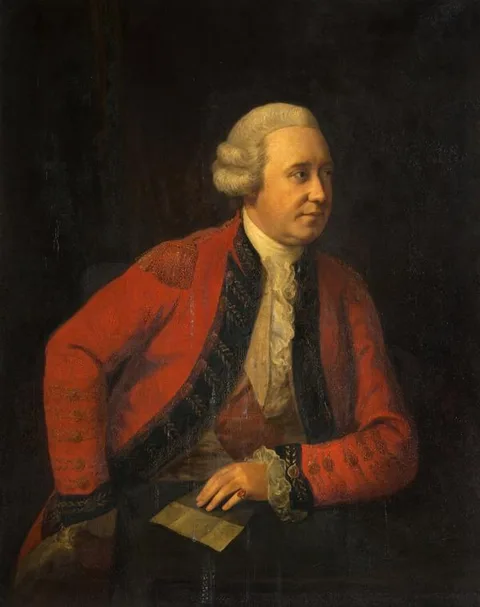 John Downman, Sir James Adolphus Oughton, 1719 - 1780. Commander-in-Chief in Scotland