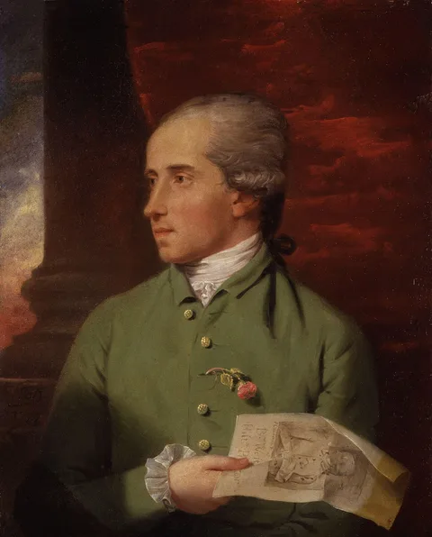 John Downman, Benjamin West