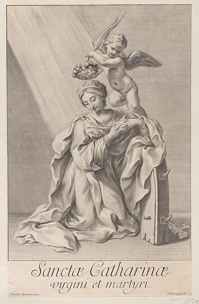 Nicolas Dorigny, Saint Catherine of Alexandria
