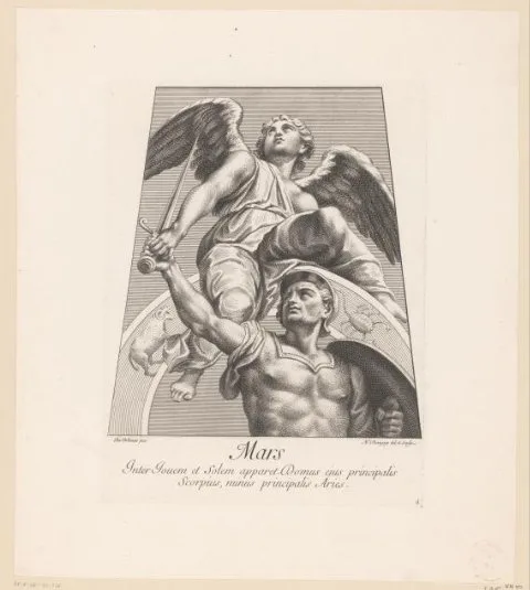 Nicolas Dorigny, Mars met engel