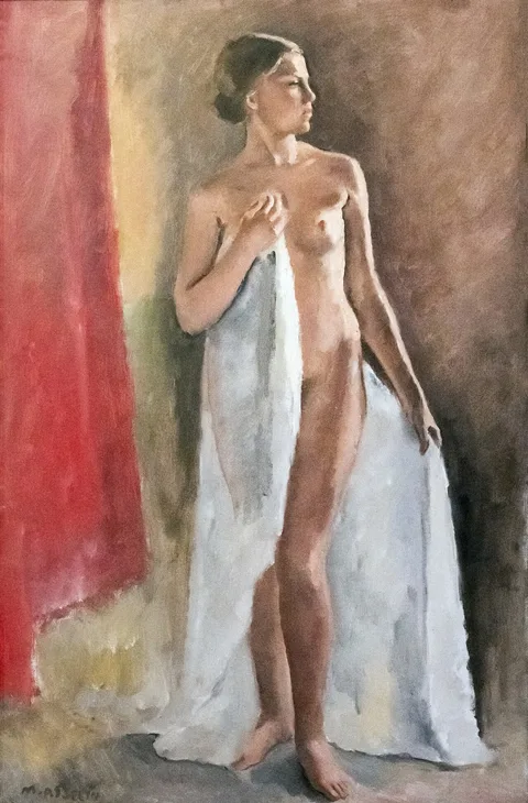 Maurice Asselin, Naked woman standing
