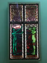 Melchior Lechter, Two Windows "Tristan and Isolde"