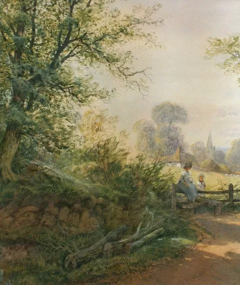 Albert Fitch Bellows, A Quiet Nook