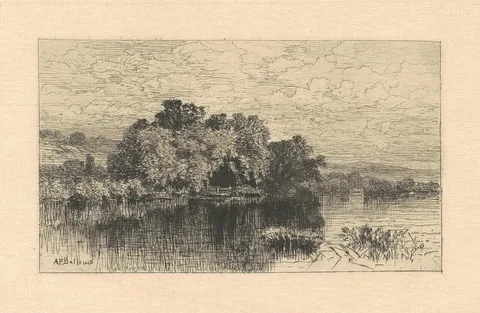 Albert Fitch Bellows, Mill Pond at Windsor, Connecticut